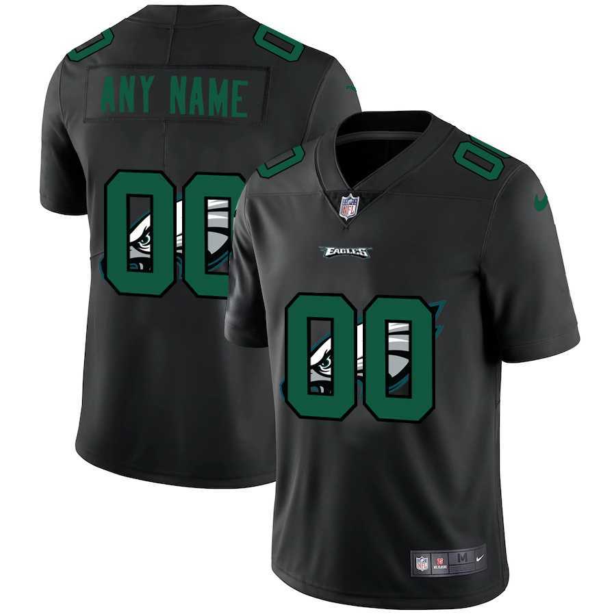 Nike Philadelphia Eagles Customized Men's Team Logo Dual Overlap Limited Jersey Black,We sell and wholesale Nike Philadelphia Eagles Customized Men's Team Logo Dual Overlap Limited Jersey Black on line form chian!